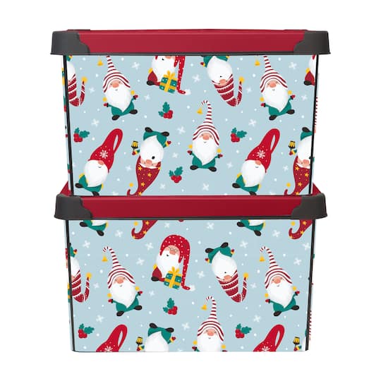 Simplify Holiday Gnome Sweet Gnome Storage Tote